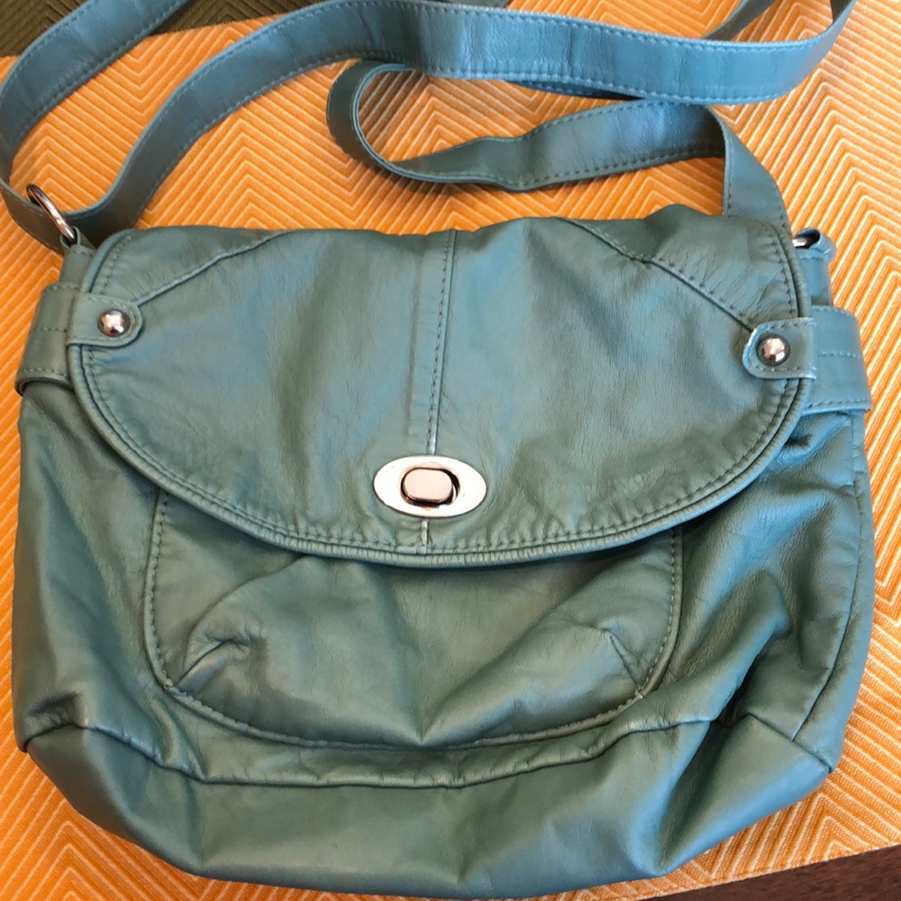 Blue/GreenCrossbody purse